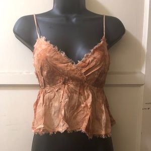 Spaghetti strap crop top